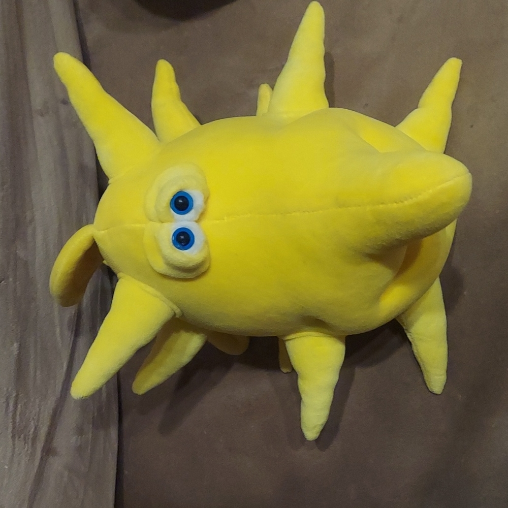 Funny Friends Yellow Fish by Jennifer Mazur